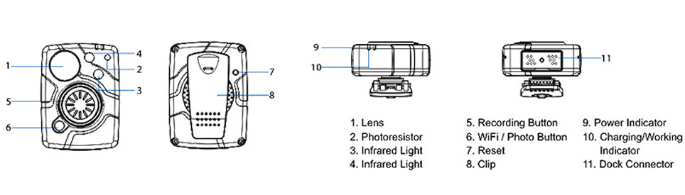 CPS10-Body Worn Camera CPS10-Body Worn Camera