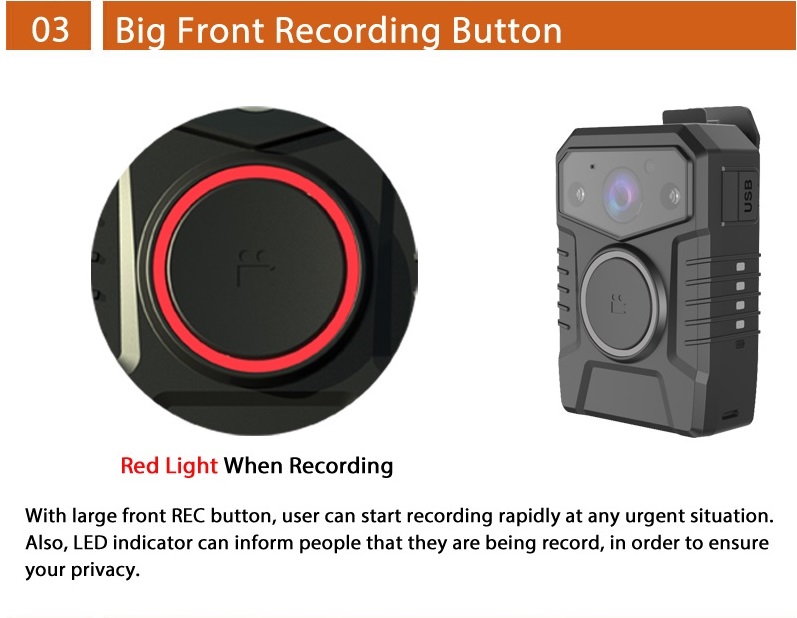 Police Body Camera A10