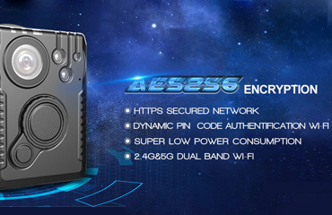 NEW ITEM: Ambarella A12 AES256 Police Wi-Fi Body Camera